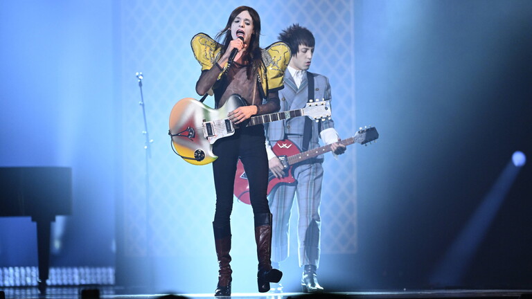 Lucio Corsi, Interpret für Italien beim ESC im schweizer Basel.