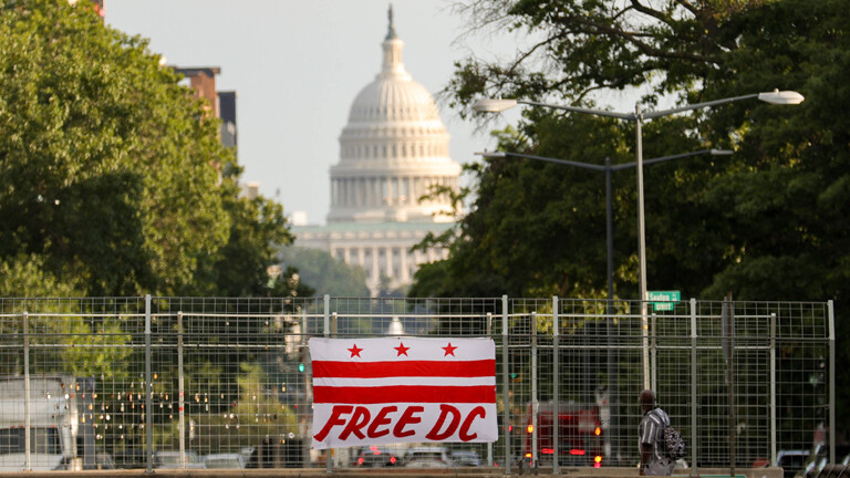 Fahne in Washington D.C.