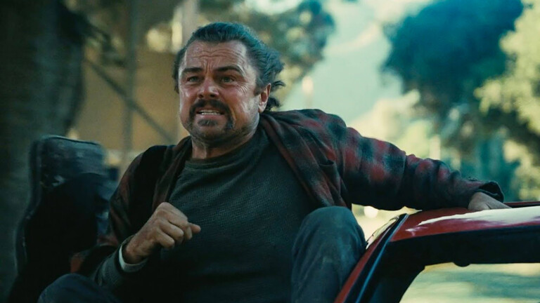 Filmszene mit Leonardo DiCaprio