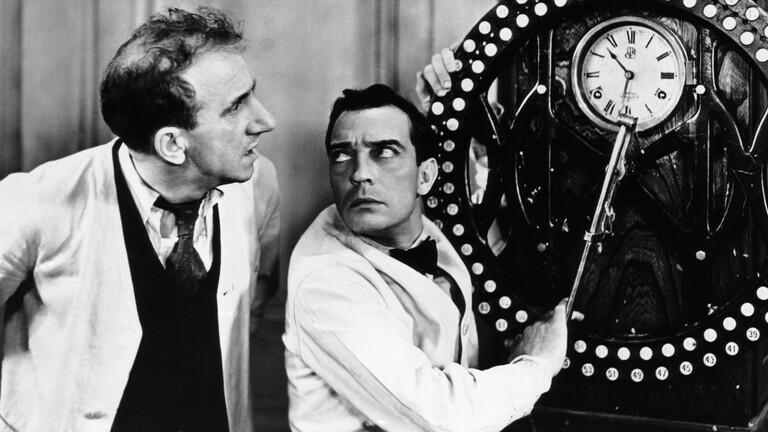 Szenenfoto aus der Filmkomödie mit Buster Keaton