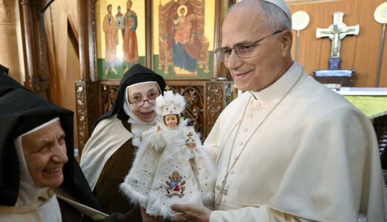Libanon: Papst Leo XIV. besucht am Abend seines ersten Tages im Libanon die Karmelitinnen der Theotokos in Harissa.