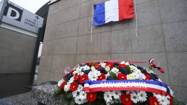 Gedenken an die Opfer der Terroranschläge in Paris von 2015.